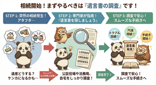 遺言書調査の重要性